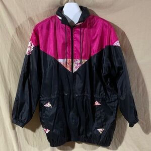 Liz Novak Size 18W Vintage Windbreaker Jacket